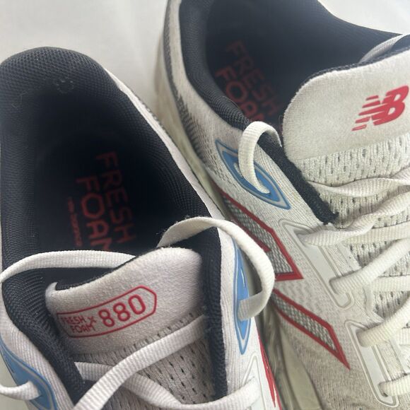 Size 13 WIDE 2E Men\'s New Balance Fresh Foam X 880v14 Sneakers M880C14 White main image 10